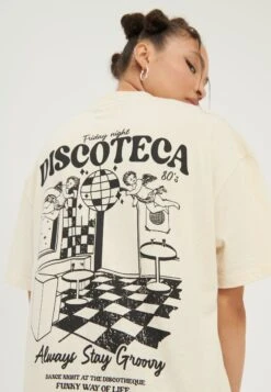 YOURTURN Unisex - T-Shirt Print - Mottled Light Brown 9 YOURTURN Unisex - T-Shirt Print - Mottled Light Brown -Modekleding Winkel effd2747a979496f960042514358cad9