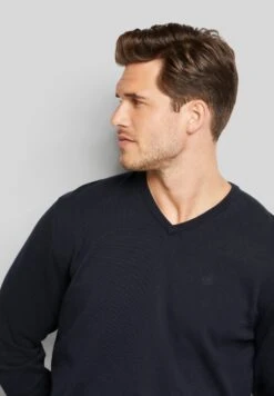 Bugatti V-Neck - Trui - Marine -Modekleding Winkel f25c605659624b9f80c49258fe859c33