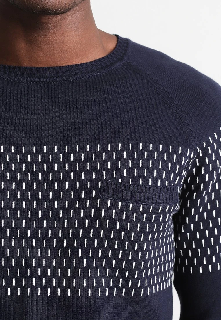 Pier One Trui - Dark Blue 6 Pier One Trui - Dark Blue - Afbeelding 4