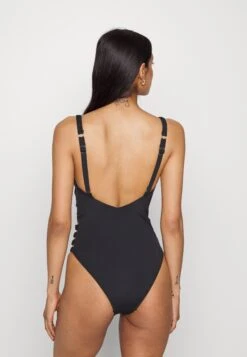 Seafolly Collective Gathered Strap One Piece - Badpak - Black -Modekleding Winkel f6ce77ed3eca4b5380dddf49784c3e4a
