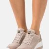 Anna Field Leather Mix - Sneakers Laag - Beige -Modekleding Winkel f8ec49b752b8419ab9fb5656a594b05f