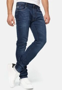 Indicode Jeans Slim Fit Jeans - Brushed Miami -Modekleding Winkel fafc578563464559a0f4d3f00d0a23a3